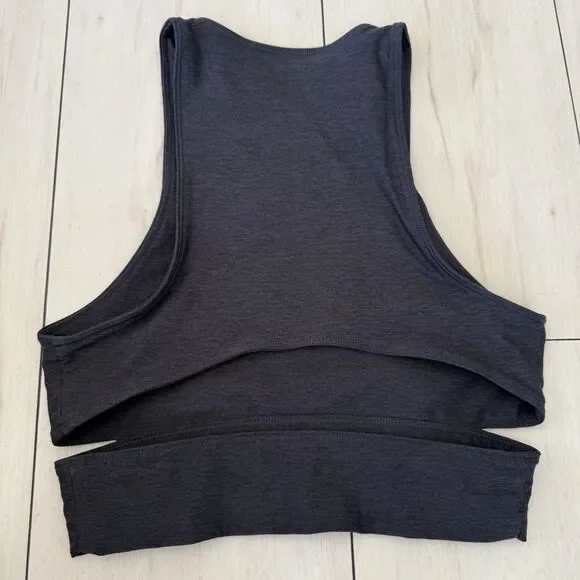 Outdoor Voices Womens S Slashback Longline Cut Out Sports Bra Crop Top Racerback - Picture 4 of 8